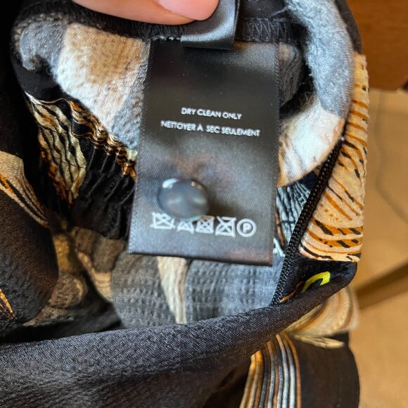 By Anthropologie Jasmine Printed Palm Jumpsuit - 4 - Picture 8 of 9